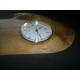 Reloj de pared en madera de castaño